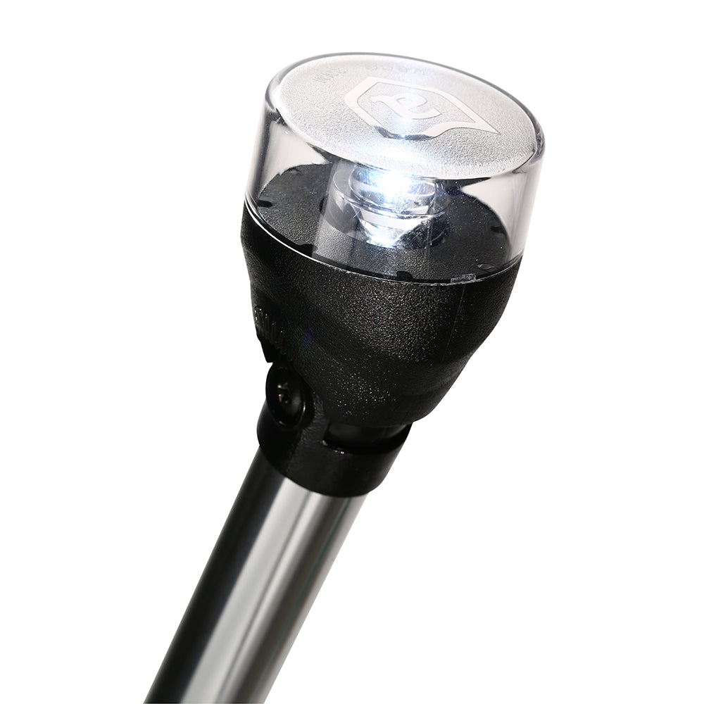 Suncoast Marine and Auto offers Attwood LED Articulating All Around Light - 42" Pole [5530-42A7]