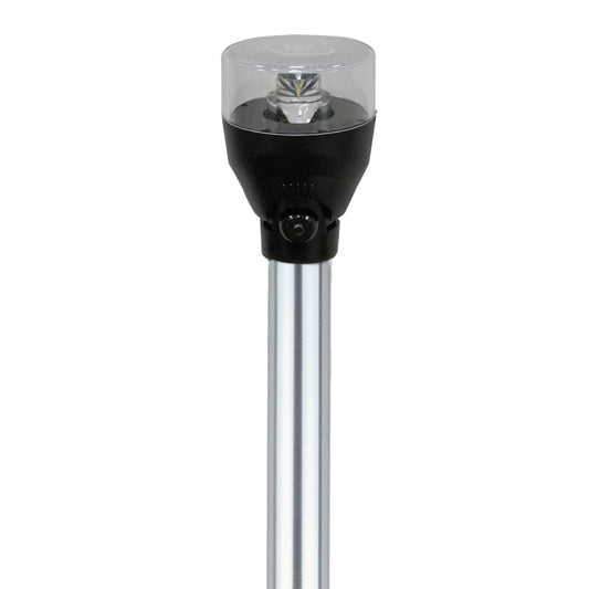 Suncoast Marine and Auto offers Attwood LED Articulating All Around Light - 42" Pole [5530-42A7]