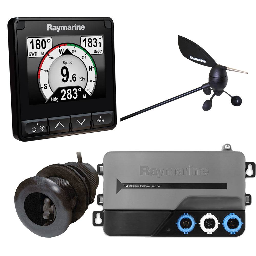 Suncoast Marine and Auto offers Raymarine i70s System Pack, Wind, Depth, Speed [T70226]