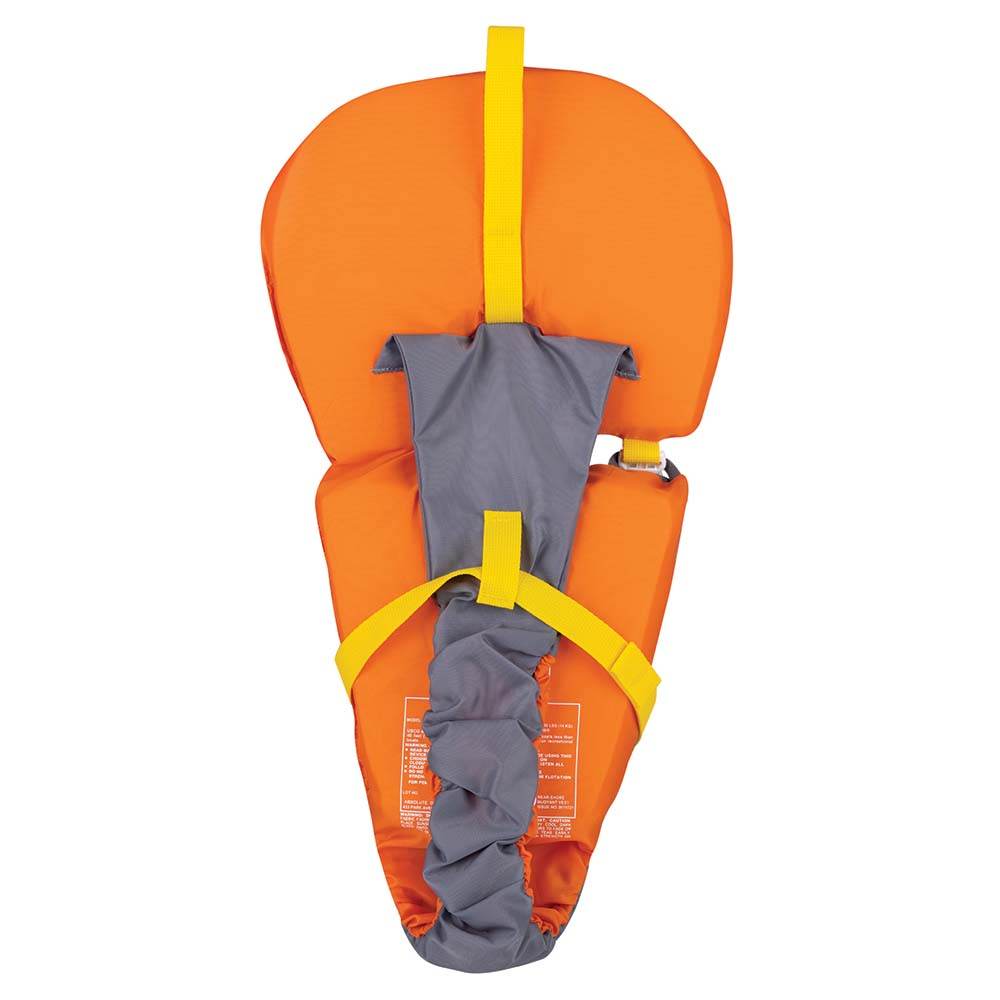 Suncoast Marine and Auto offers Full Throttle Baby-Safe Vest - Infant to 30lbs - Orange/Grey [104000-200-000-14]