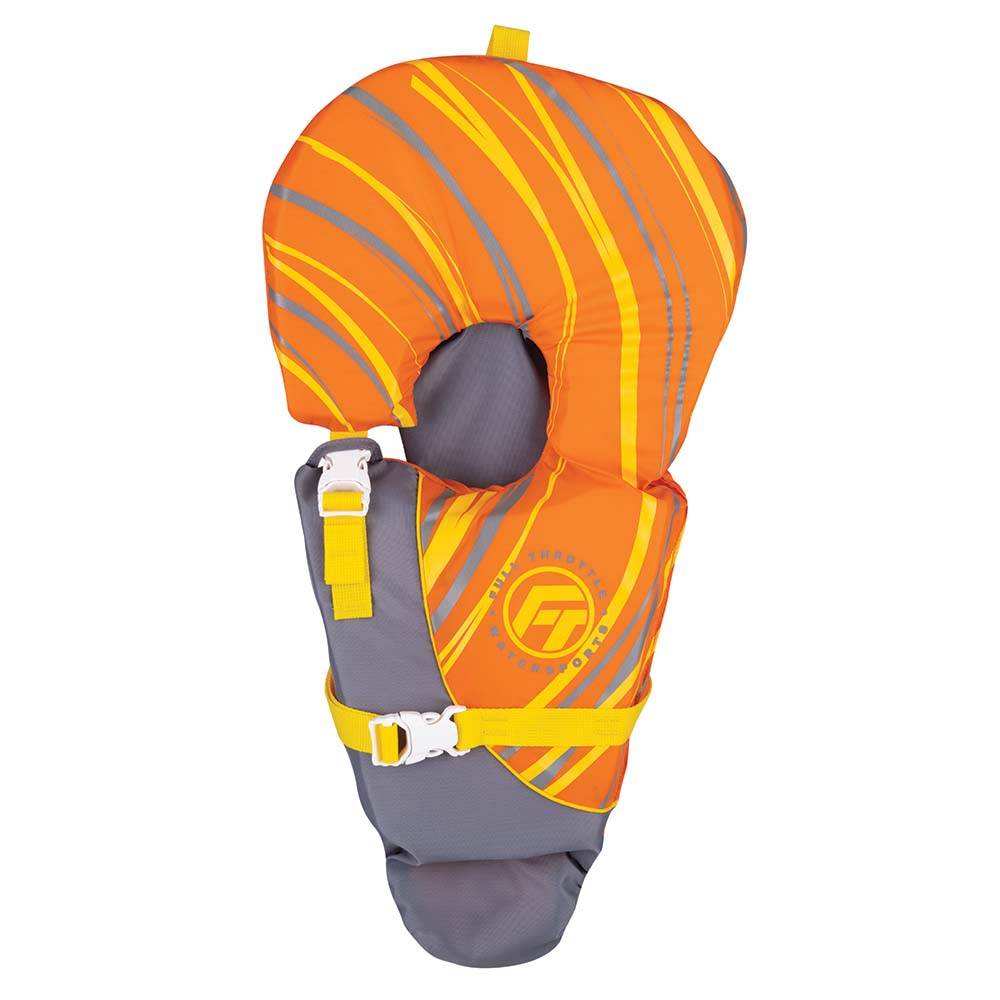 Suncoast Marine and Auto offers Full Throttle Baby-Safe Vest - Infant to 30lbs - Orange/Grey [104000-200-000-14]