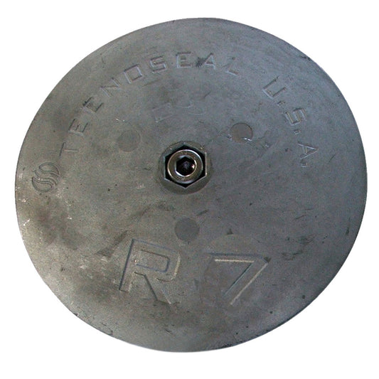 Suncoast Marine and Auto offers Tecnoseal R7 Rudder Anode - Zinc - 6-1/2" Diameter [R7]