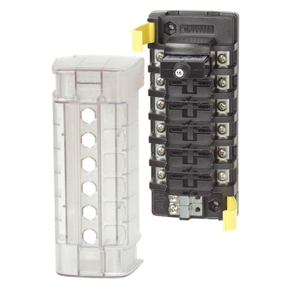 Suncoast Marine and Auto offers Blue Sea 5050 ST CLB Circuit Breaker Block - 6 Position [5050]