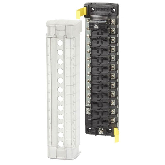 Suncoast Marine and Auto offers Blue Sea 5054 ST CLB Circuit Breaker Block - 12 Position w/Negative Bus [5054]