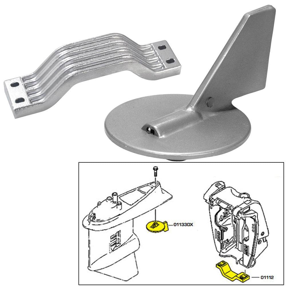 Suncoast Marine and Auto offers Tecnoseal Anode Kit w/Hardware - Yamaha 150-200HP - Zinc [21101]