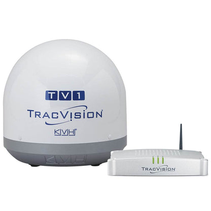 Suncoast Marine and Auto offers KVH TracVision TV1 w/IP-Enabled TV-Hub Linear Universal Single-Output LNB [01-0366-02]