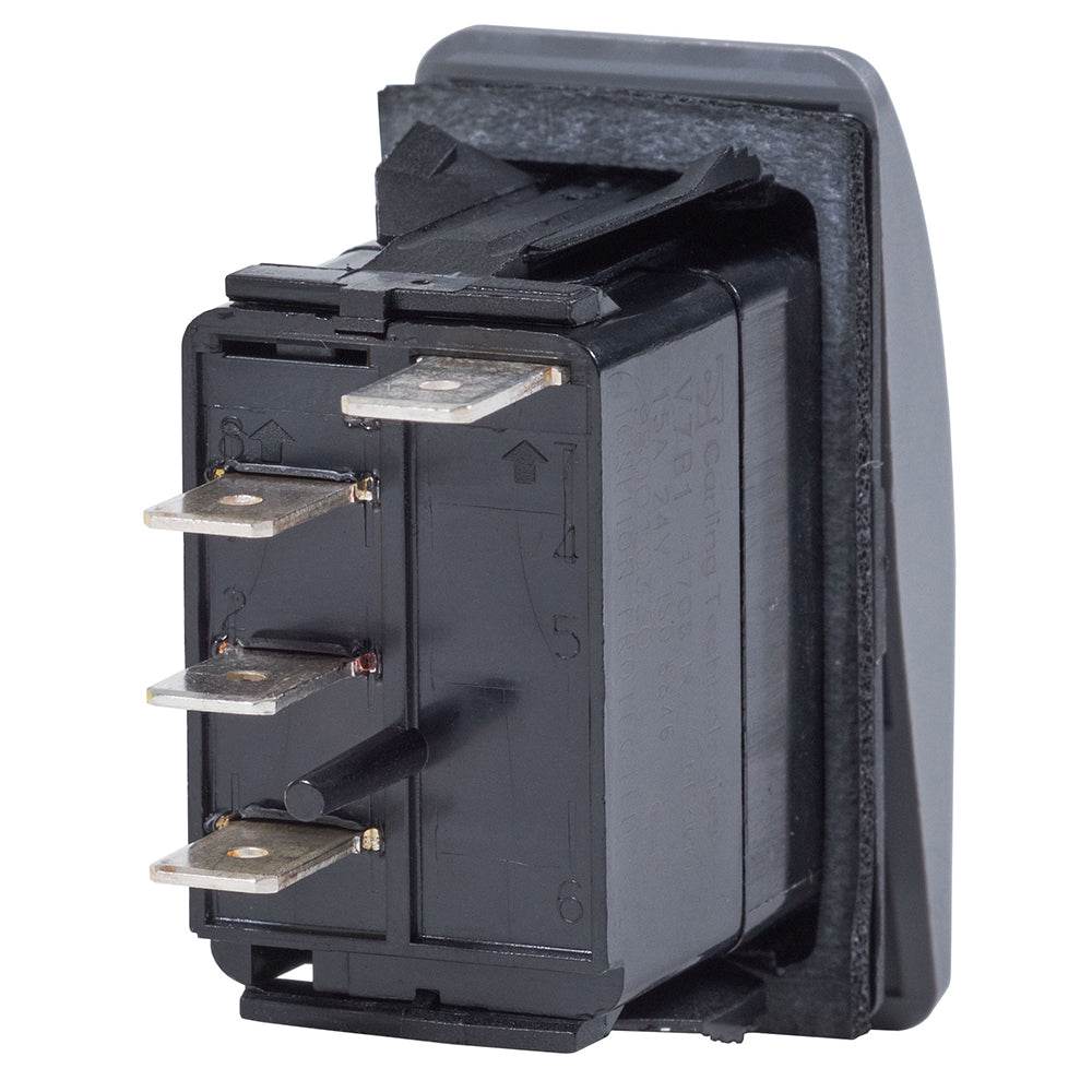 Suncoast Marine and Auto offers Blue Sea 7943 Contura II Switch SPDT - (ON)-OFF-ON - Black [7943]