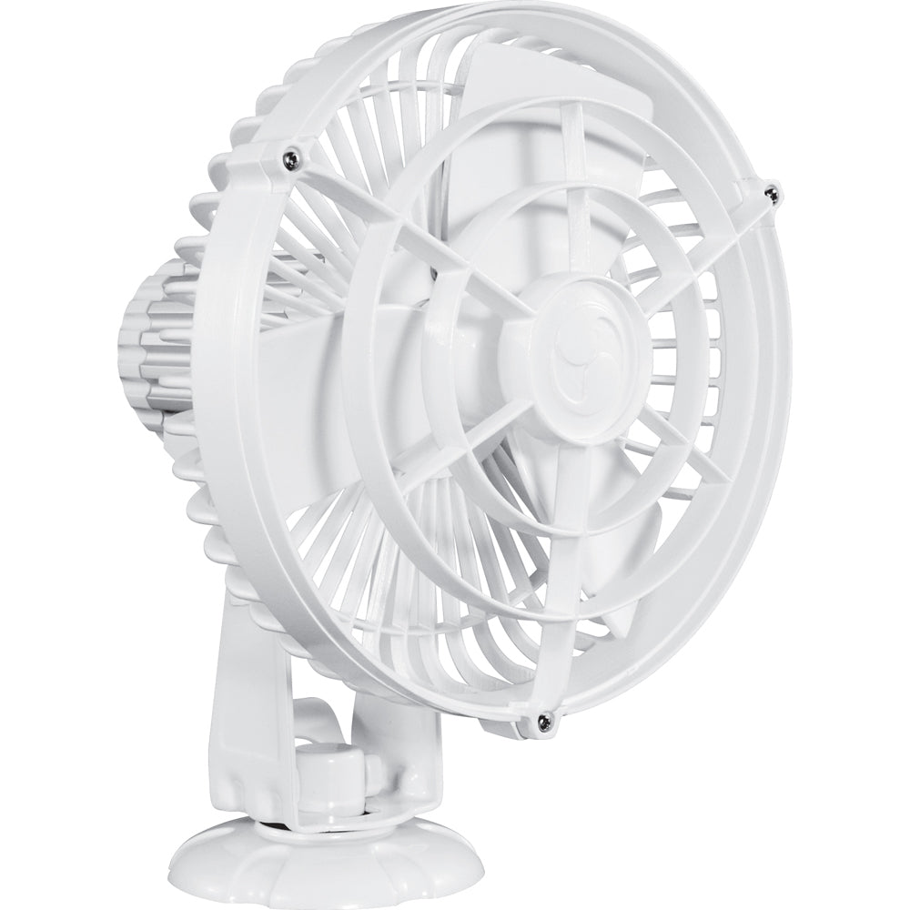 Suncoast Marine and Auto offers SEEKR by Caframo Kona 817 12V 3-Speed 7" Waterproof Fan - White [817CAWBX]