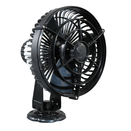 Suncoast Marine and Auto offers SEEKR by Caframo Kona 817 12V 3-Speed 7" Waterproof Fan - Black [817CABBX]