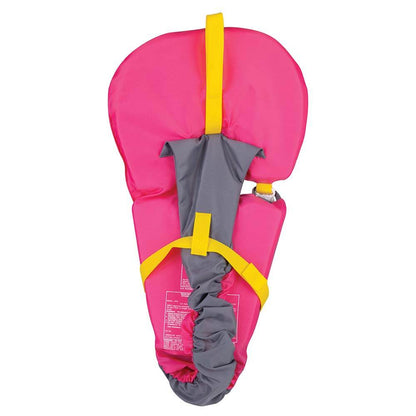 Suncoast Marine and Auto offers Full Throttle Baby-Safe Life Vest - Infant to 30lbs - Pink [104000-105-000-15]