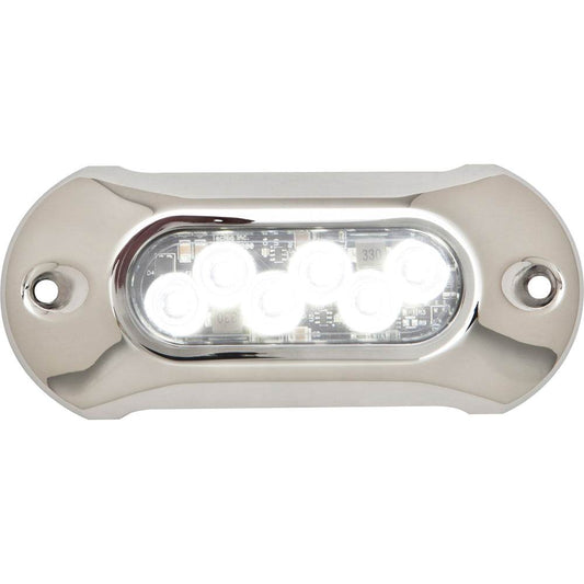 Suncoast Marine and Auto offers Attwood Light Armor Underwater LED Light - 6 LEDs - White [65UW06W-7]