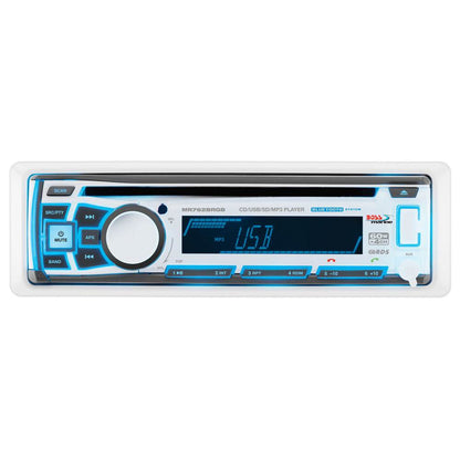 Suncoast Marine and Auto offers Boss Audio MR762BRGB Marine Stereo w/AM/FM/CD/BT/USB [MR762BRGB]