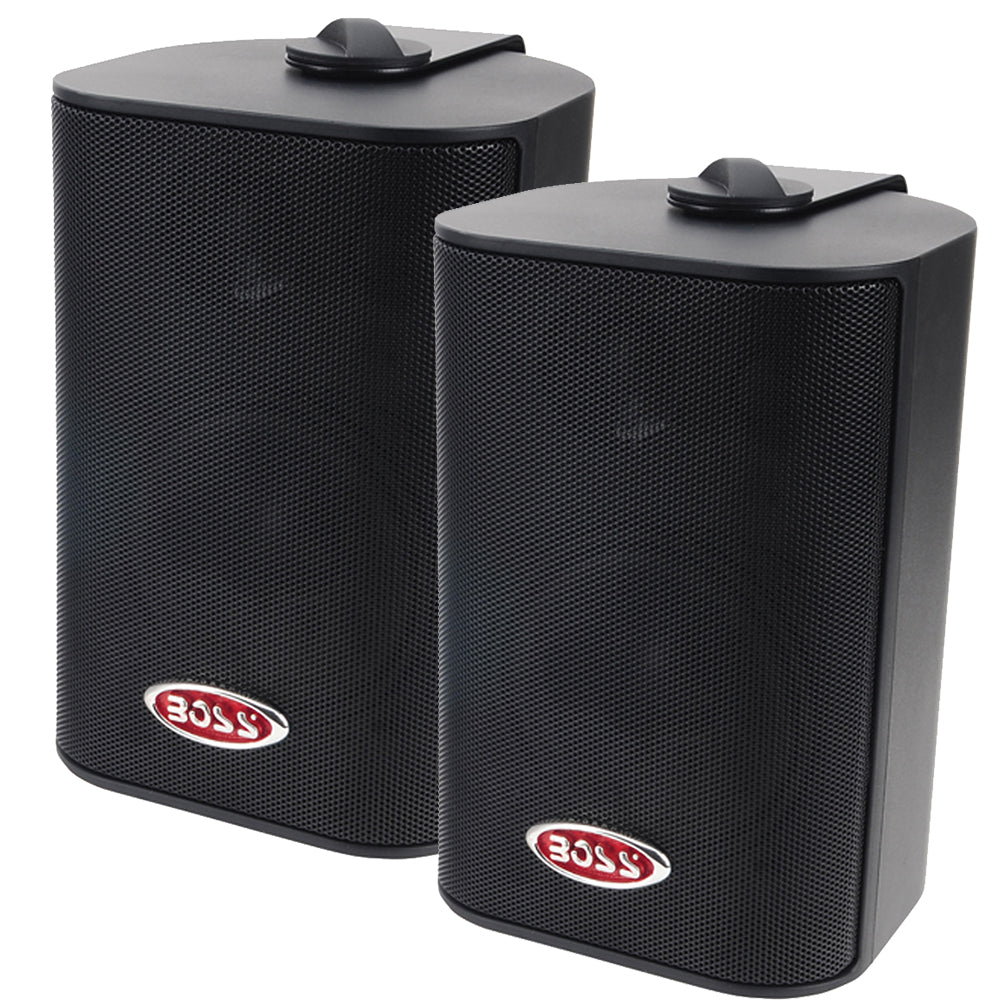 Suncoast Marine and Auto offers Boss Audio 4" MR4.3B Box Speakers - Black - 200W [MR4.3B]