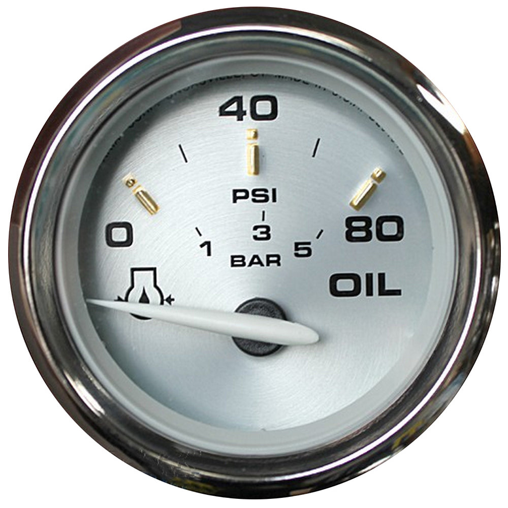 Suncoast Marine and Auto offers Faria Kronos 2" Oil Pressure Gauge - 80 PSI [19002]