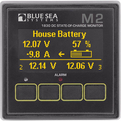 Suncoast Marine and Auto offers Blue Sea 1830 M2 DC SoC State of Charge Monitor [1830]