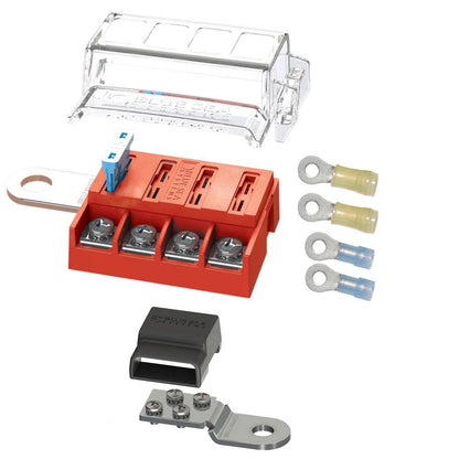 Suncoast Marine and Auto offers Blue Sea 5024 ST-Blade Battery Terminal Mount Fuse Block Kit [5024]