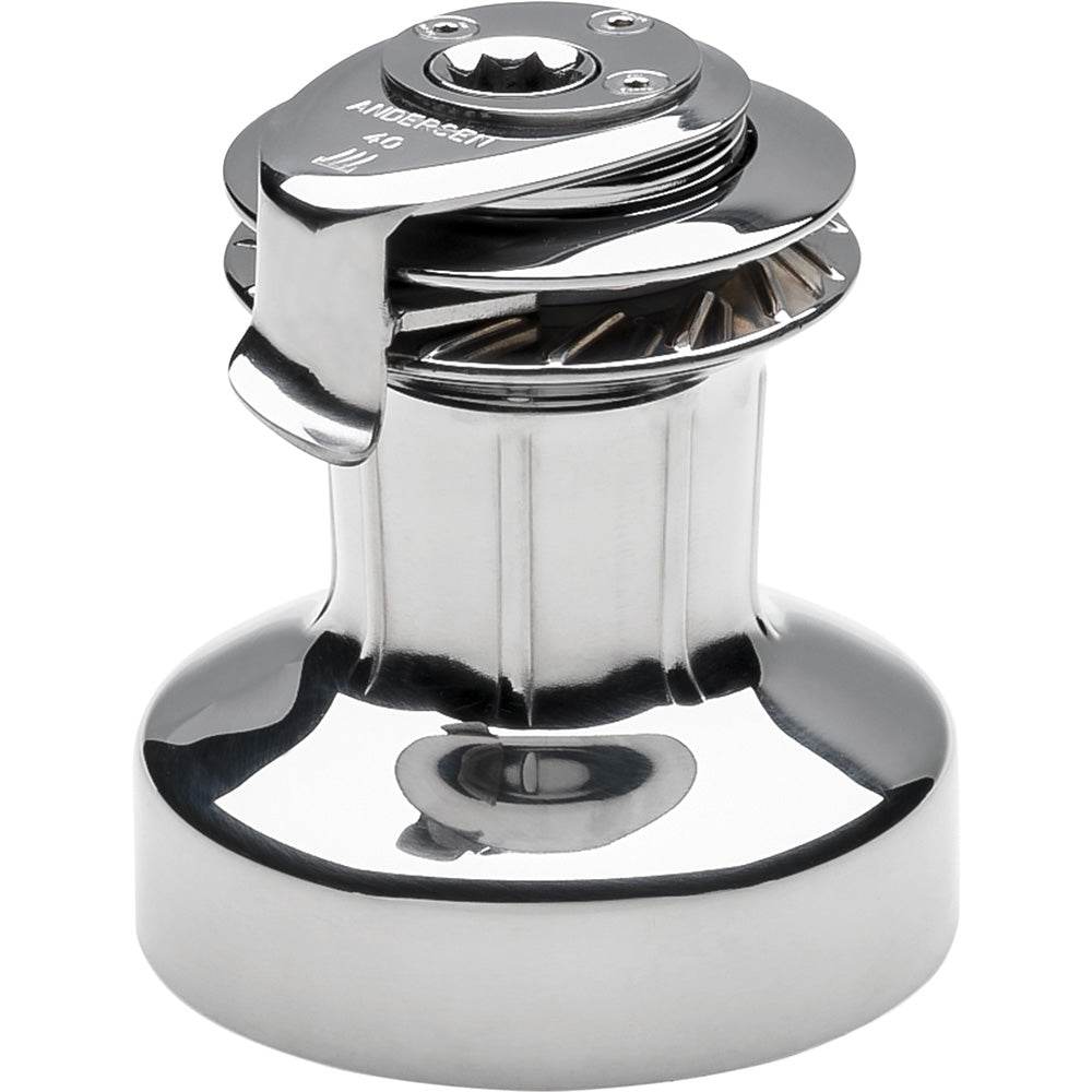 Suncoast Marine and Auto offers ANDERSEN 40 ST FS - 2-Speed Self-Tailing Manual Winch - Full Stainless Steel [RA2040010000]