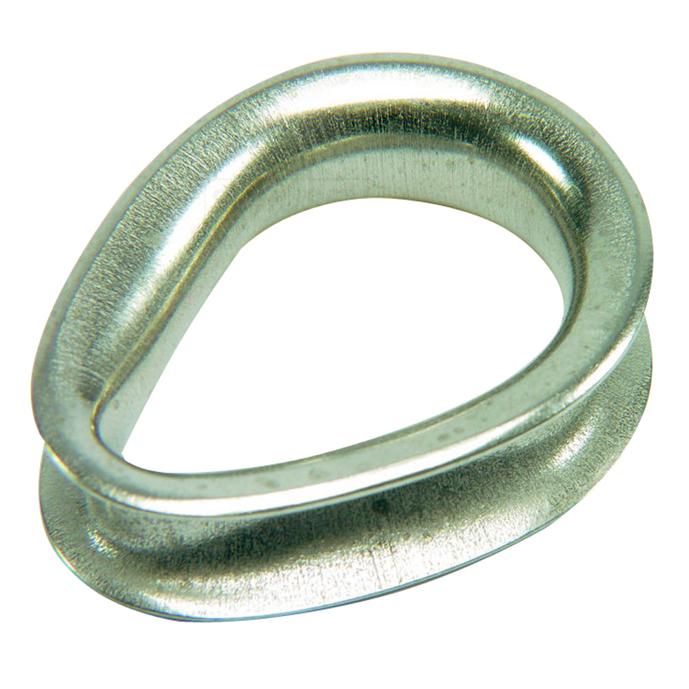 Suncoast Marine and Auto offers Ronstan Sailmaker Stainless Steel Thimble - 8mm (5/16") Cable Diameter [RF2184]