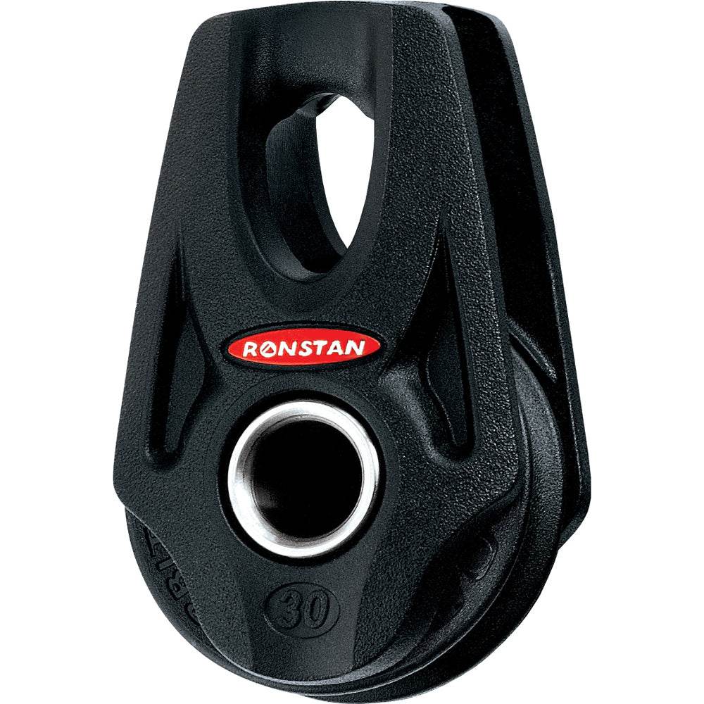 Suncoast Marine and Auto offers Ronstan Series 30 Ball Bearing Orbit Block - Single - Becket - Lashing head [RF35101]