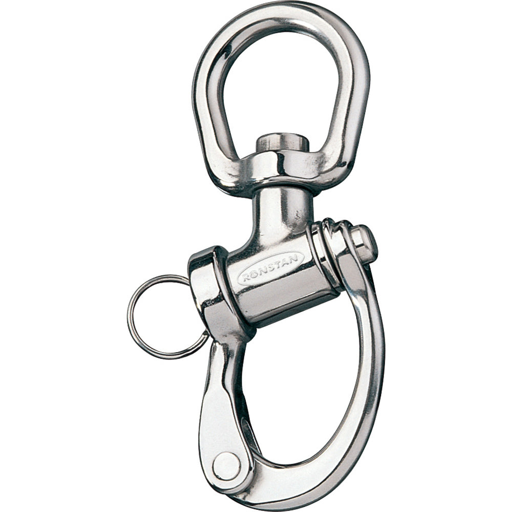 Suncoast Marine and Auto offers Ronstan Trunnion Snap Shackle - Large Swivel Bail - 122mm (4-3/4") Length [RF6321]