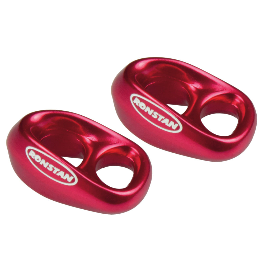 Suncoast Marine and Auto offers Ronstan Shock - 3/16" Line - 1/4" Webbing - Red - Pair [RF8080R-2]