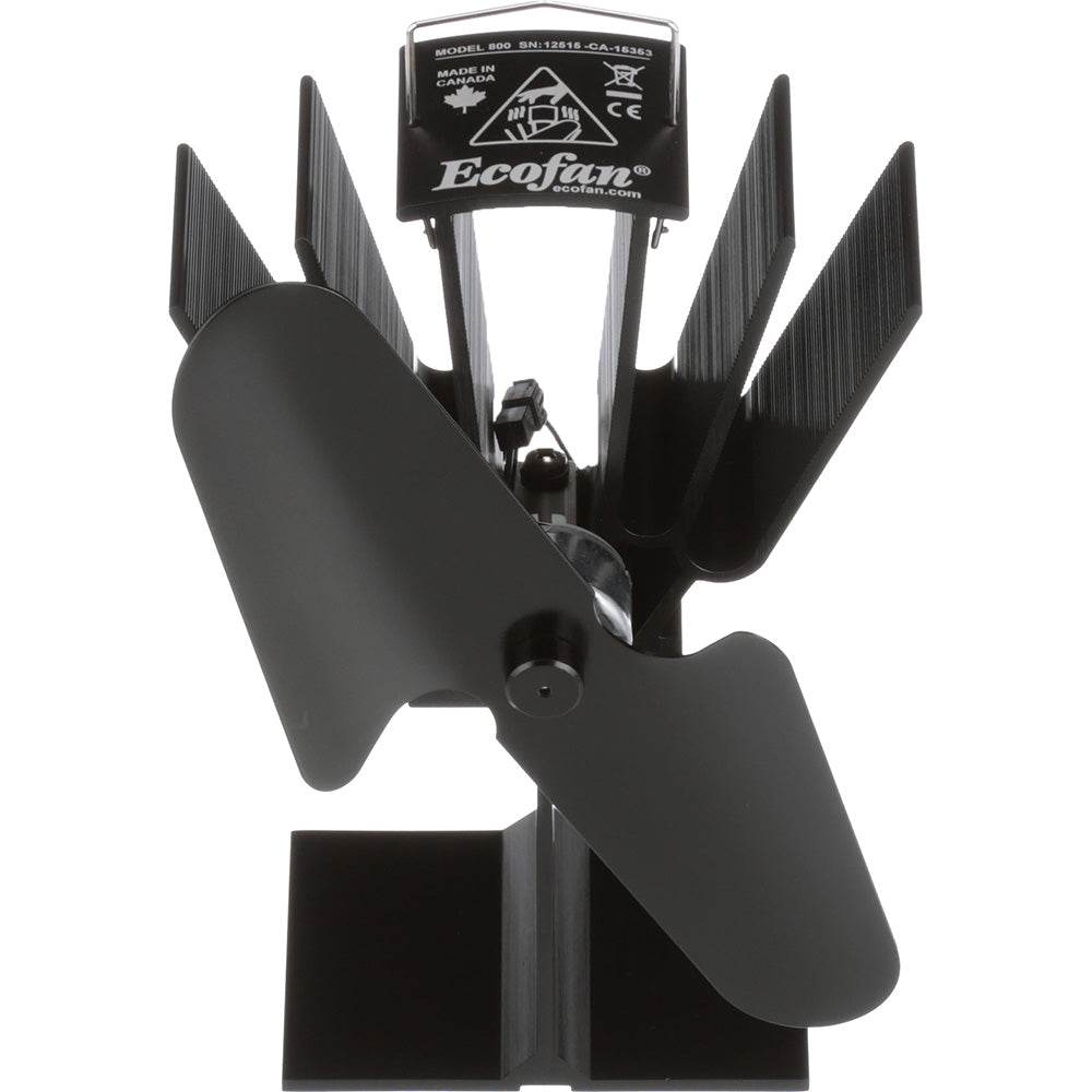 Suncoast Marine and Auto offers Ecofan Original Heat Powered Stove Fan - Black Blade [800CAXBX]