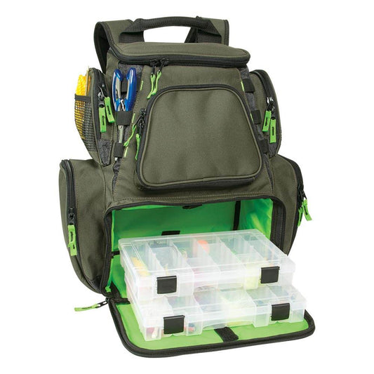 Suncoast Marine and Auto offers Wild River Multi-Tackle Large Backpack w/2 Trays [WT3606]