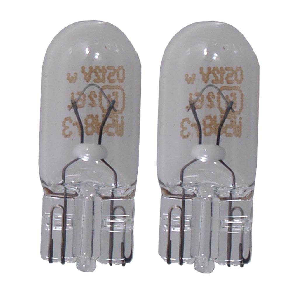 Suncoast Marine and Auto offers Perko Wedge Base Bulb - 12V, 5W, .35A - Pair [0338DP1CLR]