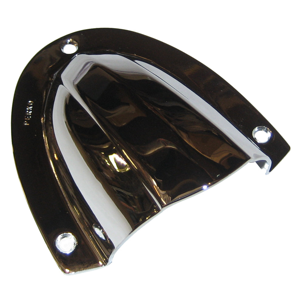 Suncoast Marine and Auto offers Perko Clam Shell Ventilator - Chrome Plated Brass - 4" x 3-3/4" [0339DP0CHR]