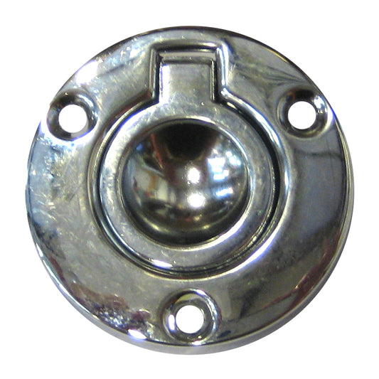 Suncoast Marine and Auto offers Perko Round Flush Ring Pull - 2" - Chrome Plated Zinc [1232DP2CHR]