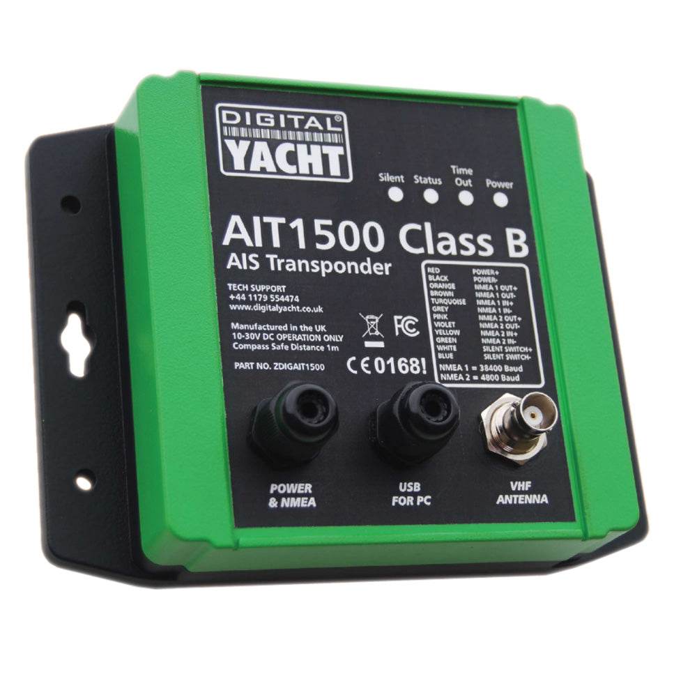 Suncoast Marine and Auto offers Digital Yacht AIT1500 Class B AIS Transponder w/Built-In GPS [ZDIGAIT1500]