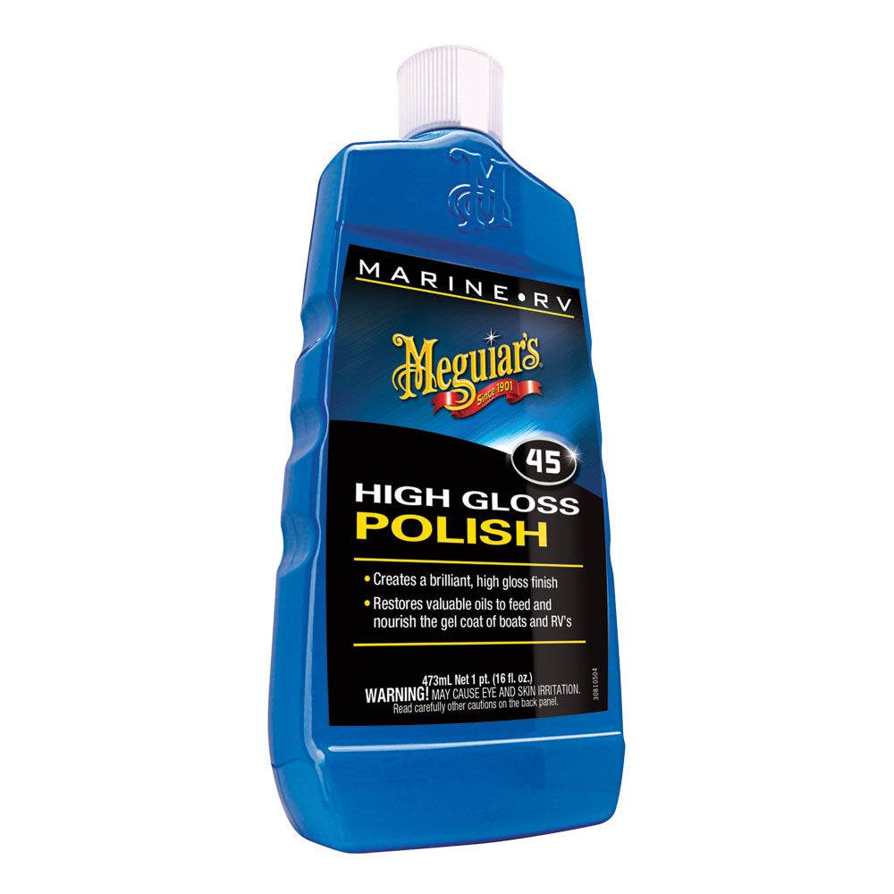 Meguiar's #45 Boat/RV Polish & Gloss Enhancer - 16oz [M4516] - Suncoast Marine & Auto Supply 