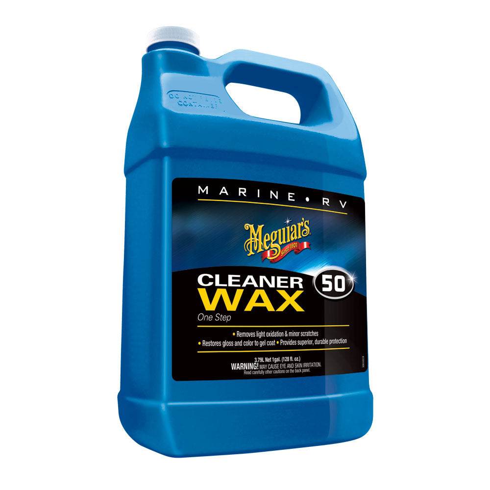 Meguiar's #50 Boat/RV Cleaner Wax - Liquid 1 Gallon [M5001] - Suncoast Marine and Auto Supply 