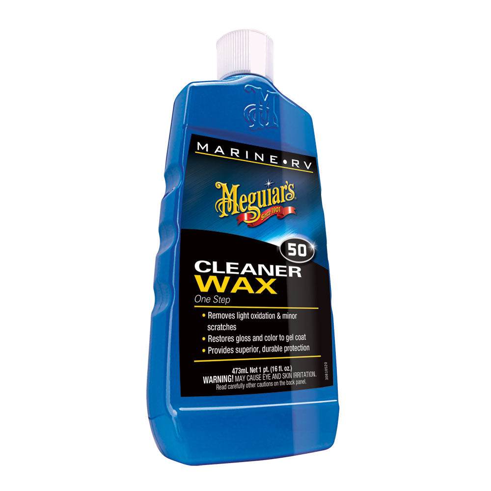 Meguiar's #50 Boat/RV Cleaner Wax - Liquid 16oz [M5016] - Suncoast Marine & Auto Supply 