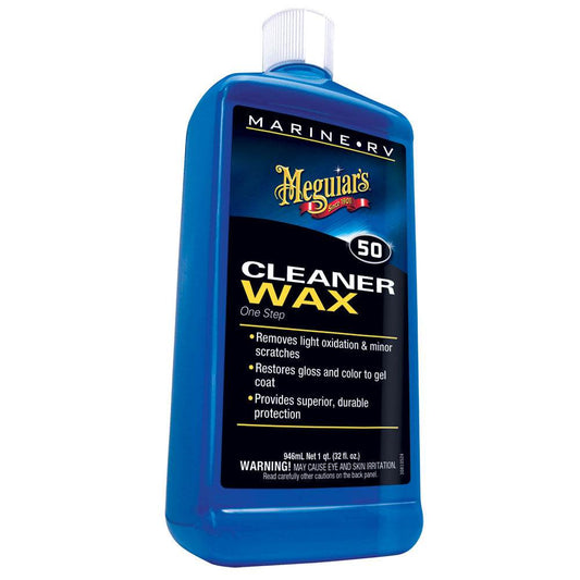 Meguiar's #50 Boat/RV Cleaner Wax - Liquid 32oz (M5032) - Suncoast Marine and Auto Supply 