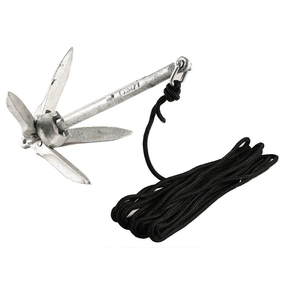 Suncoast Marine and Auto offers Attwood Kayak Grapnel Anchor Kit [11959-1]