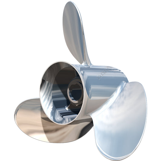 Suncoast Marine and Auto offers Turning Point Express Mach3 -Left Hand - Stainless Steel Propeller - EX-1417-L - 3-Blade - 14.25" x 17 Pitch [31501722]