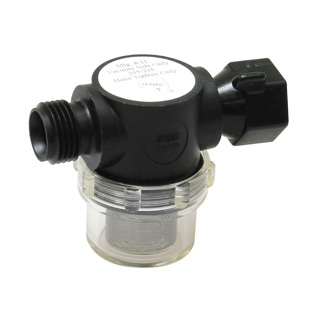 Suncoast Marine and Auto offers Shurflo by Pentair Swivel Nut Strainer - 1/2" Pipe Inlet - Clear Bowl [255-315]