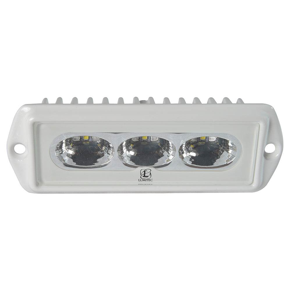 Suncoast Marine and Auto offers Lumitec CapriLT - LED Flood Light - White Finish - White Non-Dimming [101288]