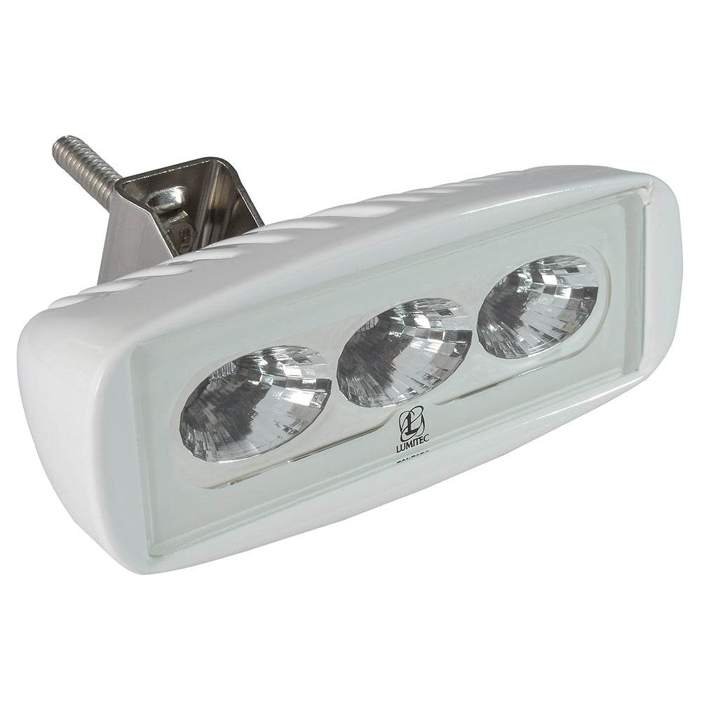 Suncoast Marine and Auto offers Lumitec CapreraLT - LED Flood Light - White Finish - White Non-Dimming [101292]