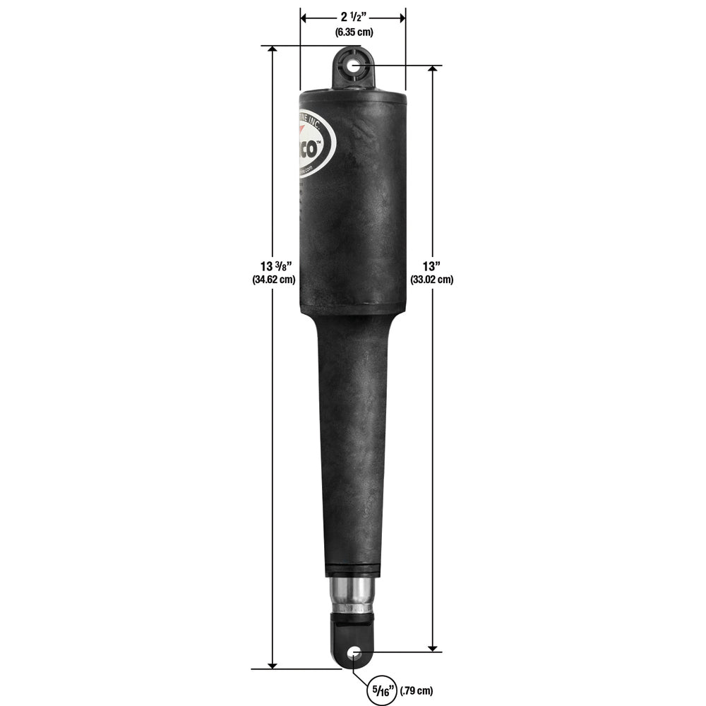 Suncoast Marine and Auto offers Lenco 102 Series Standard Actuator - 24V - 4-1/4" Stroke [15066-001]