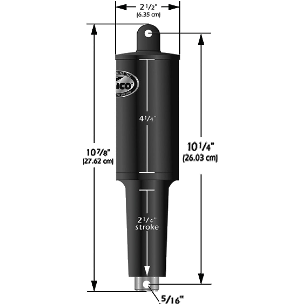 Suncoast Marine and Auto offers Lenco 12V 1-1/4" Stroke 5 Lobe Actuator - 5/16" - 3/8" [15122-001]