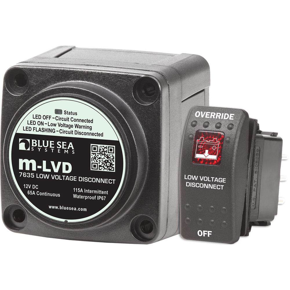 Suncoast Marine and Auto offers Blue Sea 7635 m-LVD Low Voltage Disconnect [7635]