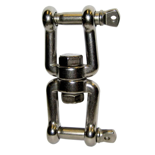 Suncoast Marine and Auto offers Quick SW10 Anchor Swivel - 10mm Stainless Steel Jaw Jaw Swivel - f/16-44lb. Anchors [MSVGGGX10000]