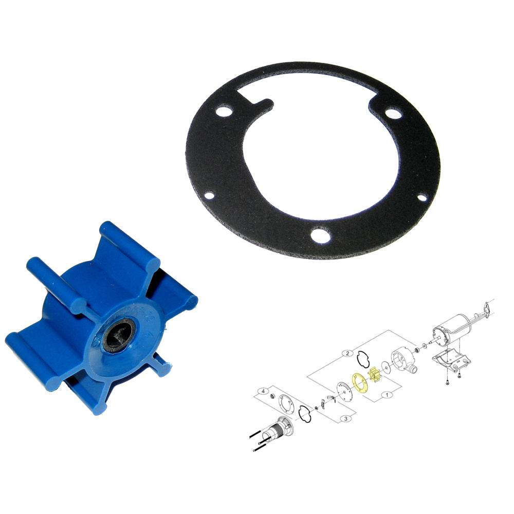 Suncoast Marine and Auto offers Shurflo by Pentair Macerator Impeller Kit f/3200 Series - Includes Gasket [94-571-00]