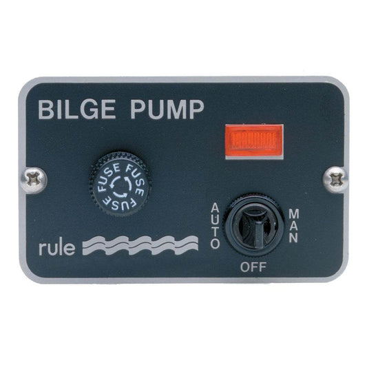 Suncoast Marine and Auto offers Rule Deluxe 3-Way Panel Lighted Switch f/Auto Float 24/32VDC [42]