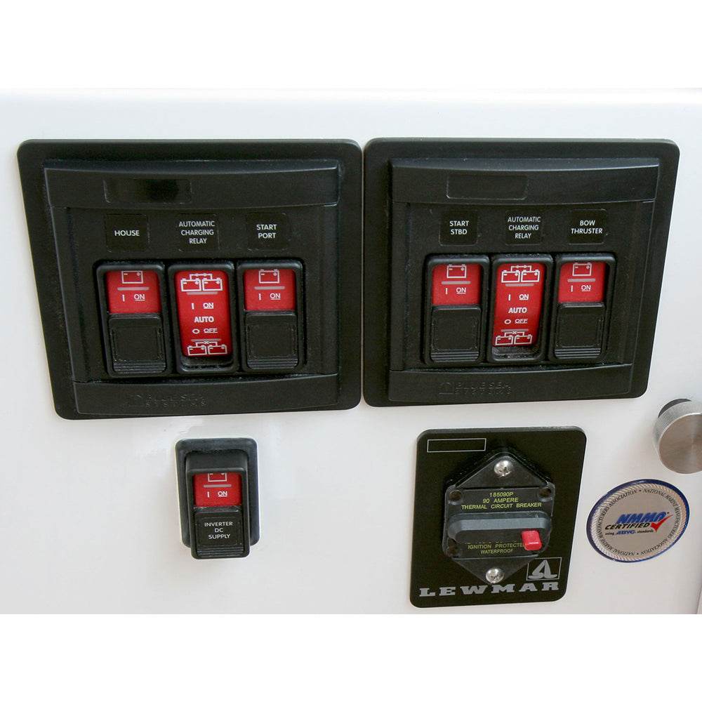 Suncoast Marine and Auto offers Blue Sea 1147 Remote Control Panel w/(2)2145 & (1)2146 Remote Control Contura Switch [1147]