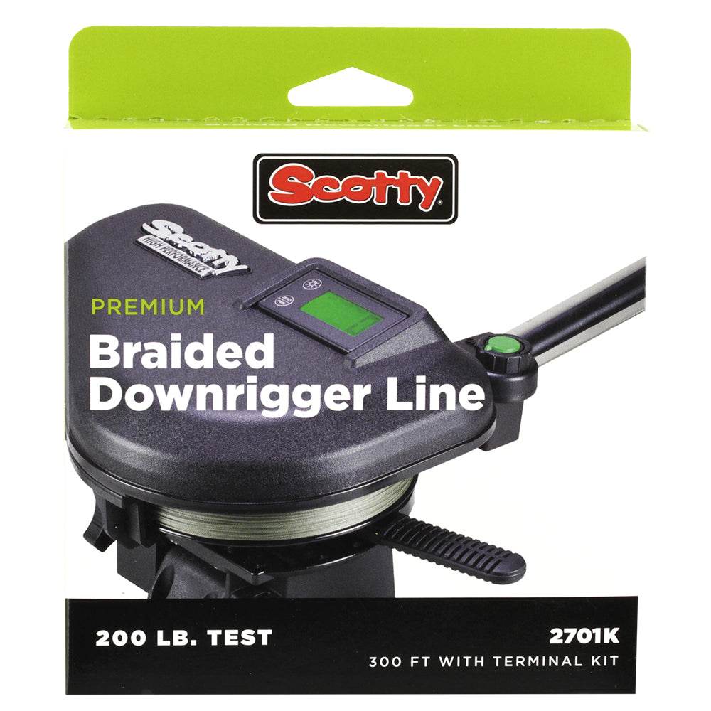 Suncoast Marine and Auto offers Scotty Premium Power Braid Downrigger Line - 200ft of 200lb Test [2700K]