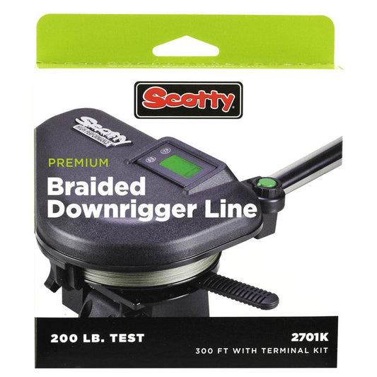 Suncoast Marine and Auto offers Scotty Premium Power Braid Downrigger Line - 300ft of 200lb Test [2701K]