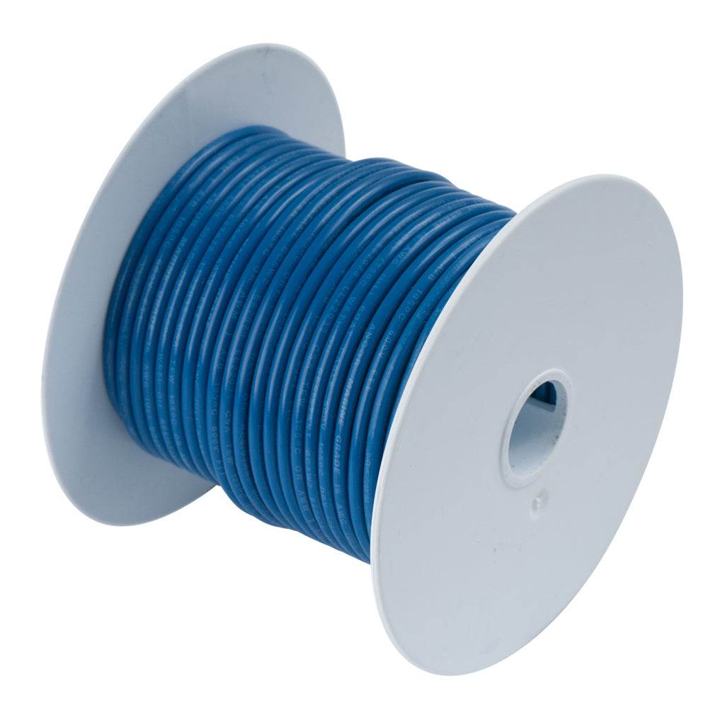 Suncoast Marine and Auto offers Ancor Dark Blue 14AWG Tinned Copper Wire - 100' [104110]